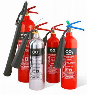 CO2 fire extinguisher from Natfire Company for electrical and general fire protection in Kenya.