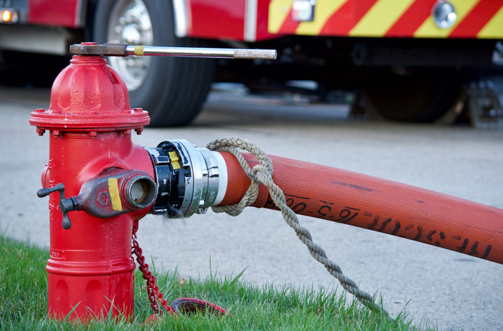 Fire hydrants and landing valves supplied by Natfire Company Kenya for emergency water access.